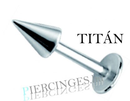 Titán ajak piercing tüskével
