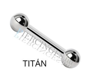 Titán nyelv piercing